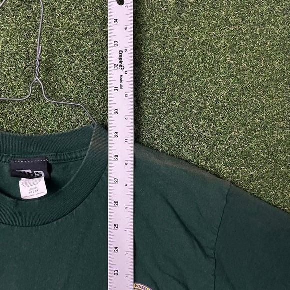 OJ Wheels Skateboarding Green Graphic Tee‎ Shirt - Picture 6 of 6